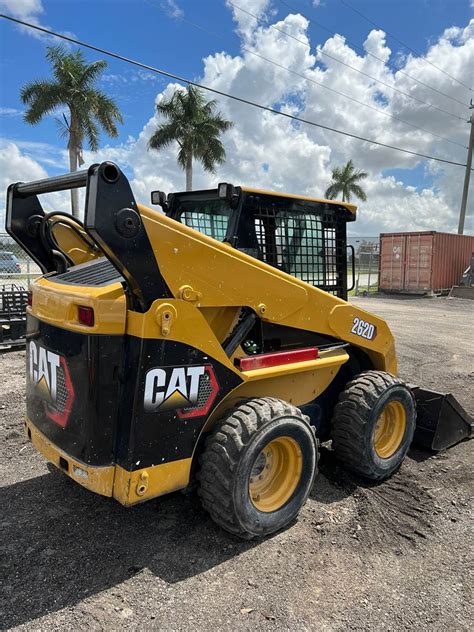 used caterpillar 262 skid steer